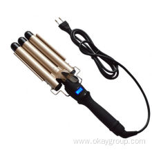 Ceramic LED Curling Iron Big Wave Hair Curler